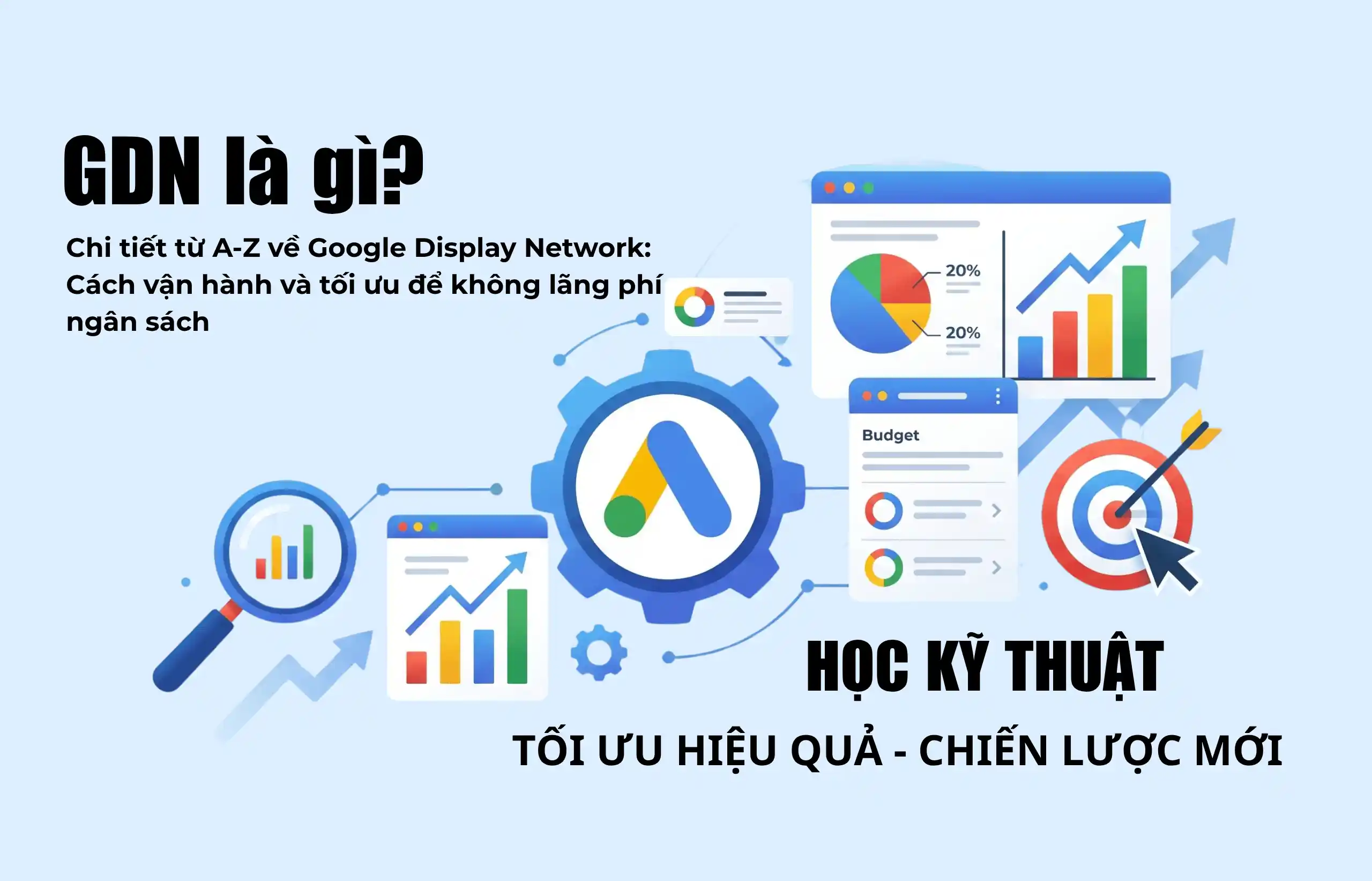 GDN là gì? Chi tiết từ A-Z về Google Display Network: Cách vận hành và tối ưu để không lãng phí ngân sách