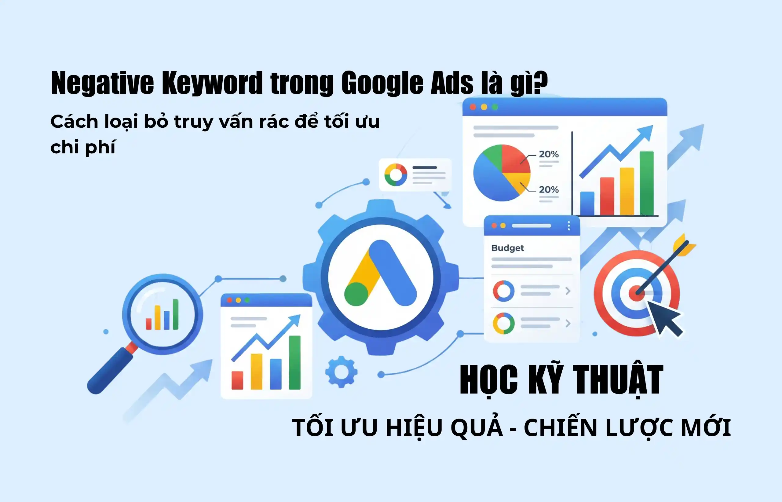 Negative Keyword trong Google Ads là gì? Cách loại bỏ truy vấn rác để tối ưu chi phí